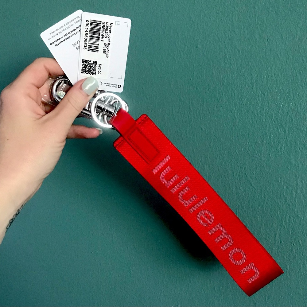 Lululemon Never Lost Key Chain